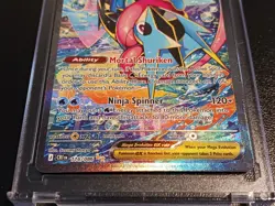 2026 Pokemon Chaos Rising Mega Greninja EX #116/86 NM/M+ SIR Holo IN ONE TOUCH! - Image 3