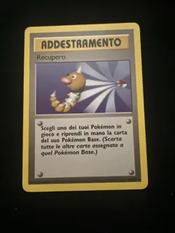 ITALIAN Scoop Up Recupero 78/102 Rare Base Set Unlimited Pokemon Card WOTC 2000 - Image 1
