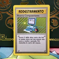 Computer Search Italian Pokemon Base Set #71 1999 LP + - Image 1