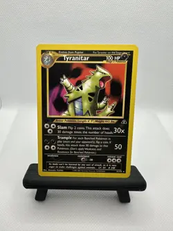 Pokemon Tyranitar 31/75 1st Edition Neo Discovery Rare WOTC Vintage NM - Image 1
