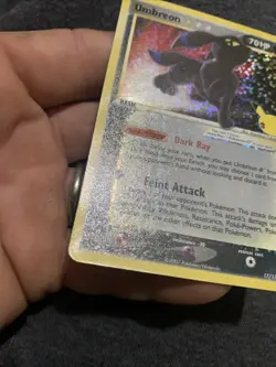 Pokemon TCG Umbreon Gold Star 17/17 Celebrations Classic Collection NM Condition - Image 3