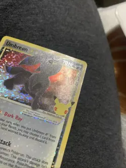 Pokemon TCG Umbreon Gold Star 17/17 Celebrations Classic Collection NM Condition - Image 5