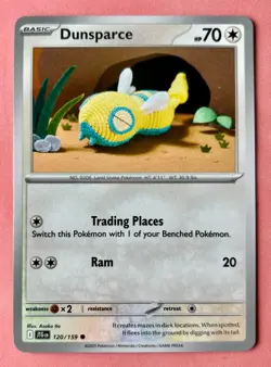 Dunsparce 120/159 Journey Together Pokemon TCG Near Mint - Image 1