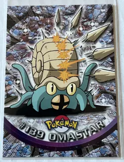 2000 Pokemon OMASTAR #139 [Non-Holo] Topps Blue Logo 1st TV Animation NM-MT 🤗 - Image 1