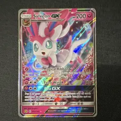 The Pokemon Company Pokemon TCG Alternate Art Sylveon GX 092A/145 HP 200 Holo - Image 1