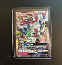 The Pokemon Company Sylveon GX 92/145 SM Guardians Rising Ultra Rare Holo EN - Image 1