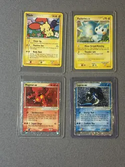 Pokemon ex Era Lot Magmar ex 100/109 Lapras ex 99/109 Plusle RH Pachirisu Promo - Image 1