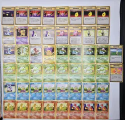 370 Card Lot | Base set Pocket Monsters Japanese | Pokemon Cards | Near MINT-LP - Image 1