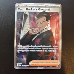 Pokemon TCG Team Rocket’s giovanni 225/182 Destine Rivals - Image 1