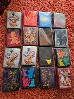 pokemon etb sleeves 65 count new pick your own! - Image 2
