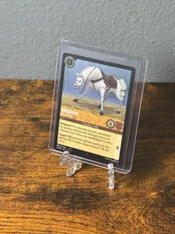 10/204 MAXIMUS PALACE HORSE *COLD FOIL* FIRST CHAPTER SUPER RARE DISNEY LORCANA - Image 1