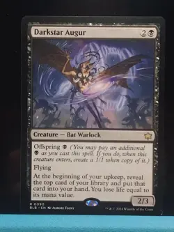 Darkstar Augur Bloomburrow Regular MTG Magic the Gathering card - Image 1