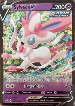 Sylveon V SWSH202 - Holo - SWSH: Sword & Shield Promo Cards - NM - Image 1