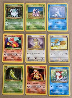 2000 Pokemon Base Set 2 - 12 CARD LOT - Charmeleon, Magmar, Trainers, See Pics - Image 1