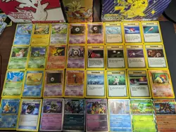 Pokemon cards lot #2 100+ Comm/Uncomm Rare/Holos various sets and eras - Image 1