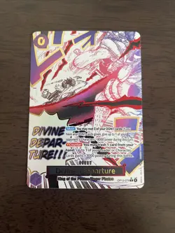 Bandai One Piece Card Game Divine Departure OP13-106 Secret Rare Alt Art Foil - Image 1