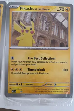 Pikachu at the Museum JUMBO Promo Cards x10 Bundle UK Tracked Worldwide Ship - Image 4