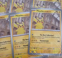Pikachu at the Museum JUMBO Promo Cards x10 Bundle UK Tracked Worldwide Ship - Image 5