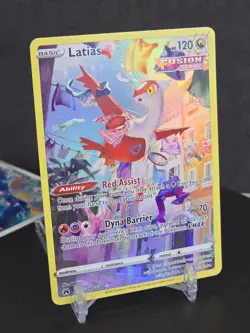 Pokemon Card Latias GG20/GG70 Crown Zenith 2023 Galarian Gallery Holo Full Art - Image 1