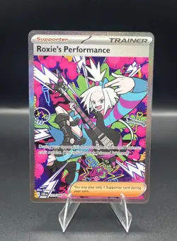 Roxie's Performance 121/086 Chaos Rising Special Illustration Rare Pokemon Card - Image 1