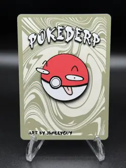 Droogin (Dragonite) 1/8 - Pokederp V2 - Holo Rare Breakout Card - Fan Art Card - Image 3