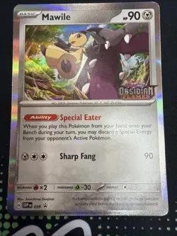 Pokemon TCG Mawile (Prerelease) [Staff] 039 SV: Scarlet & Violet Promo Card 🔥 - Image 1