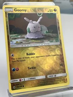 SHIPS SAME DAY Pokemon Card NM/M Goomy 94/145 Reverse Holo Basic Dragon Type - Image 3