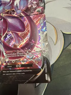Mewtwo V-Union Set - Pokemon Sword & Shield Promo Holo Card NM - Image 5