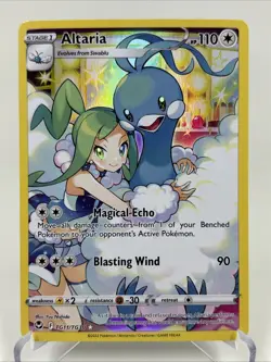 Altaria TG11/TG30 SWSH12: Silver Tempest Trainer Gallery Ultra Rare Pokemon Card - Image 1
