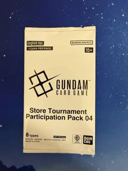 Gundam Card Game Store Tournament Participation Pack 04 - Image 1