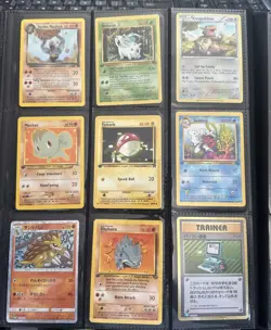Vtg Pokemon Card Collection Lot Base Set 1st Edition Binder Holo WOTC - Image 3