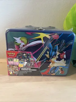 Pokemon 2025 Fall Mega Collector Chest Tin Box - 6 Packs & 3 Foil Cards - Image 1