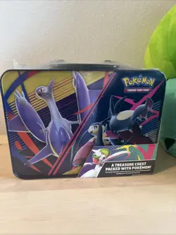 Pokemon 2025 Fall Mega Collector Chest Tin Box - 6 Packs & 3 Foil Cards - Image 2