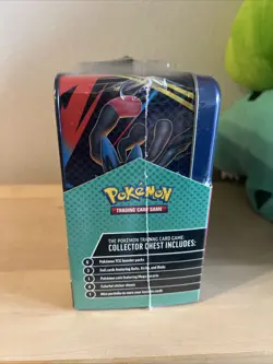 Pokemon 2025 Fall Mega Collector Chest Tin Box - 6 Packs & 3 Foil Cards - Image 3