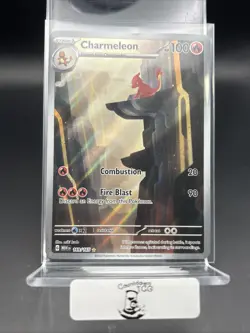 Pokemon TCG Charmeleon Scarlet Violet-151 Illustration Rare Card 169/165 - Image 1