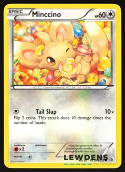 Minccino - RC18/RC25 - Common - Legendary Treasures - Pokemon Card - MP1 - Image 1