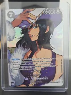 Ms. All Sunday SP OP14-084 Alt Art - One Piece OP16 THE TIME OF BATTLE - Image 1