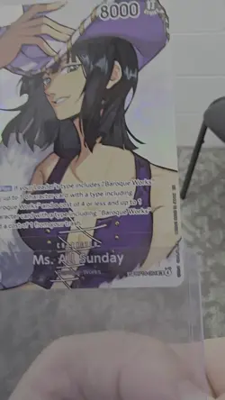 Ms. All Sunday SP OP14-084 Alt Art - One Piece OP16 THE TIME OF BATTLE - Image 2