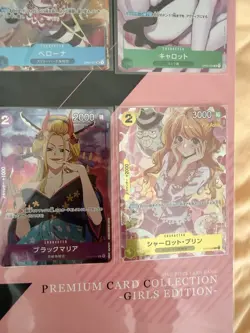 ONE PIECE Card Game Premium Card Collection Girls Edition Japan Official Sealed - Image 5