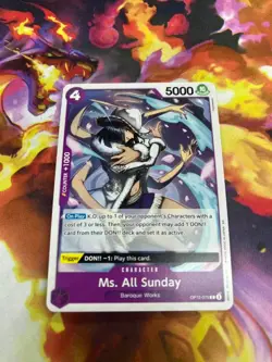 One Piece CCG Ms. All Sunday Legacy Of The Master C OP12-075 NM - Image 1