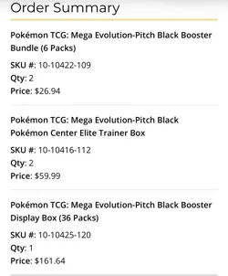 Pokemon Pitch Black Booster Box + ETB + 4 Booster Bundles Presale Lot 7/17 - Image 4