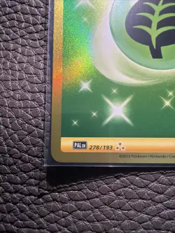 Basic Grass Energy 278/193 Sv02: Paldea Evolved Holo NM Pokemon TCG - Image 2