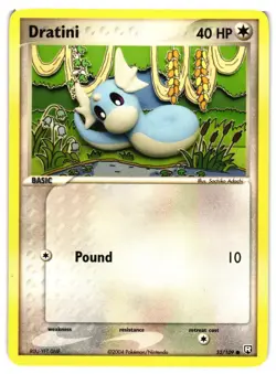 Pokemon TCG Dratini 052/109 Common Team Rocket Returns VLP - Image 1