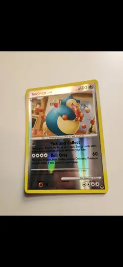 Snorlax (33/111) Pokemon Rising Rivals Reverse Holo Foil NM - Image 2
