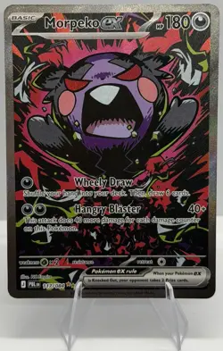 Morpeko ex 117/084 Pitch Black SIR Special Illustration Rare English Near Mint - Image 1