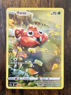 Paras GG32/GG70 Holo Crown Zenith Galarian Gallery Pokemon NM - Image 1