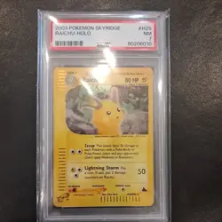 Carte Pokemon Raichu H25/H32 Skyridge Holo PSA 7 - Image 1