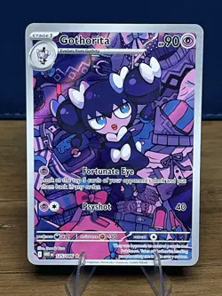 Pokemon Gothorita TCG Illustration Rare White Flare Card 125/086 - Image 1