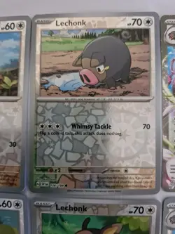 Lechonk & Oinkologne + ex Pokemon TCG Playset Different Sets Holo/Reverse NM x6 - Image 3