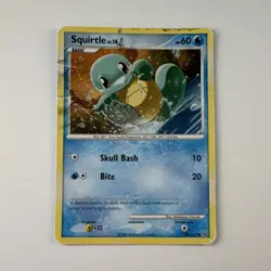 Pokemon TCG Squirtle 96/127 Platinum Common Regular 60 HP English - Image 1